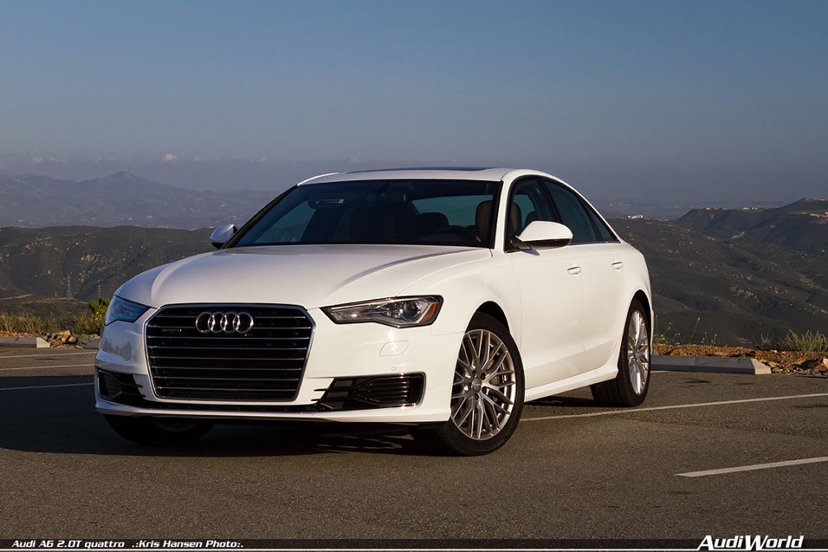 2016 Audi A6 2.0T in action