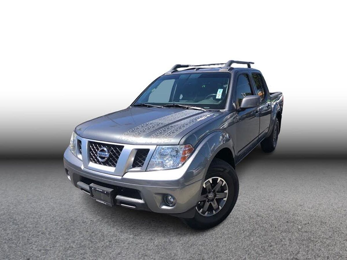 2016 Nissan Frontier Pro-4X in a natural setting