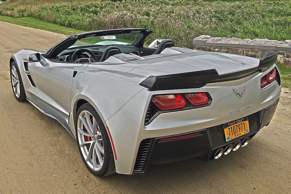 2018 Chevrolet Corvette Grand Sport Rear