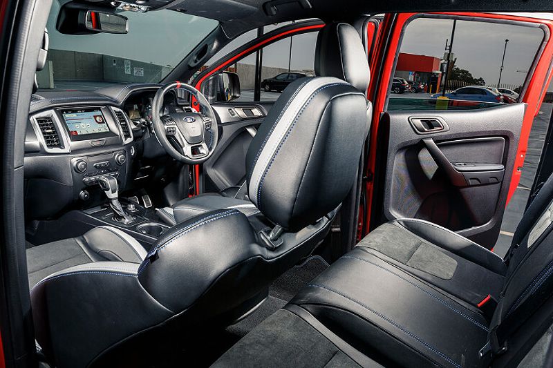 2019 Ford Ranger Raptor Interior