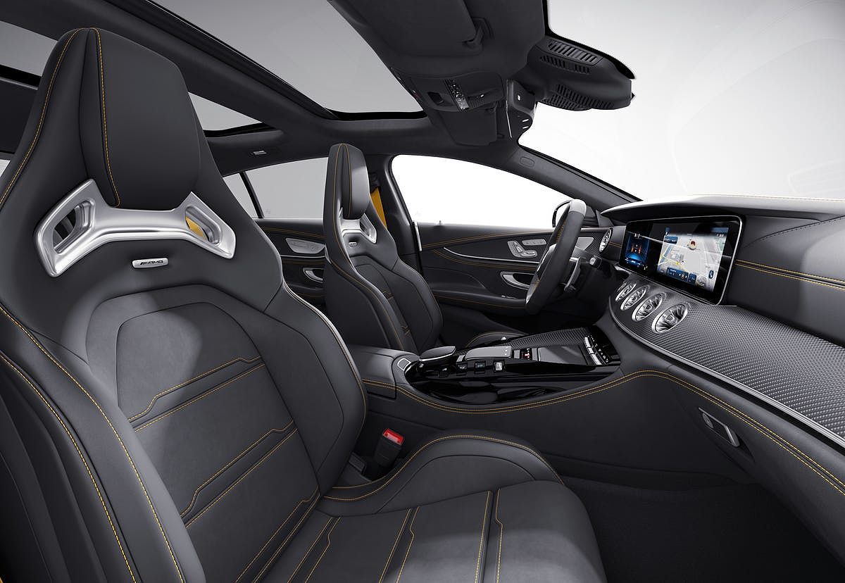 2024 Mercedes-AMG GT 4 door coupe interior