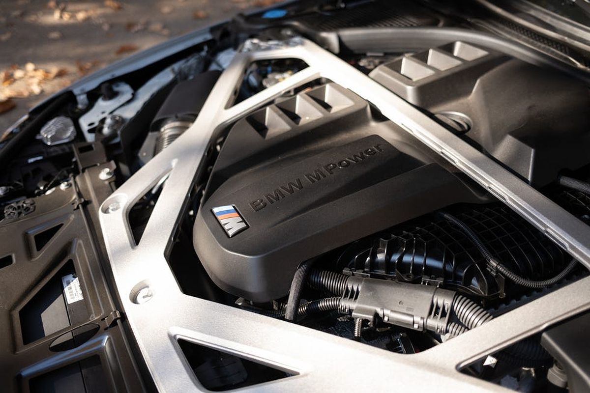 Interior of the BMW M3 CS